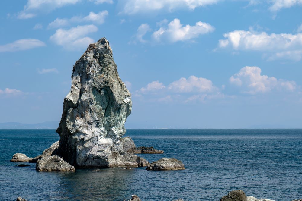 淡路島 沼島 上立神岩