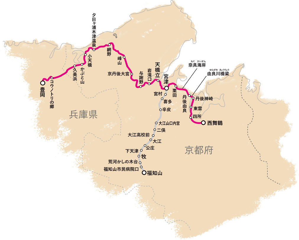 あおまつ号ルート