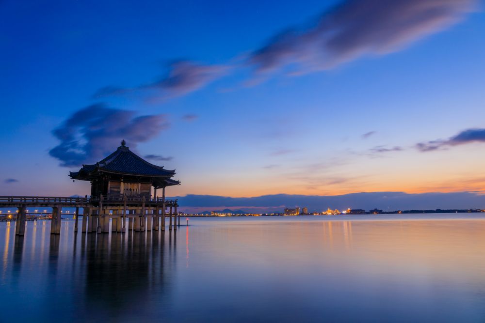 満月寺（浮御堂）

