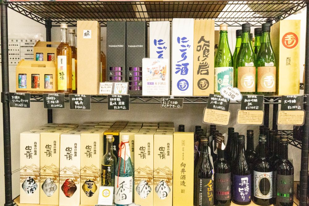 丹後を代表する酒造・ハクレイ酒造や白杉酒造、木下酒造