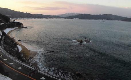 夕方以降の奈具海岸